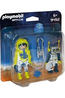 Space Mission sur Mars 9492 Duo Spationaute et robot