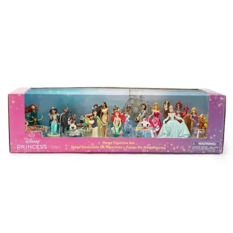Coffret de 21 Figurines Princesses Disney