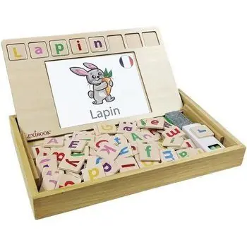 Bio Toys - L’Ecole des Mots bilingue Français / Anglais – Jeu en Bois