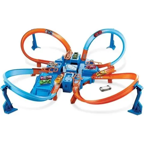 Coffret de jeu pour petites voitures - Hot Wheels - DTN42 - Multicolore - Intérieur - À partir de 4 ans
