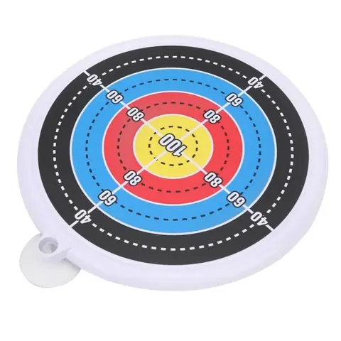 OMABETA Cible de tir à larc enfant Cible de Flèche à Ventouse Intérieure Jouet à Ventouse Enfants Cible Suspendue jeux detachee