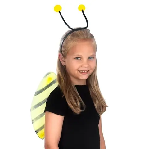 Déguisement Enfant Accessoires 123596 FUNIDELIA Ailes et Serre-tête Abeille - Déguisement Fille & Garçon Hallowee&²& carnaval