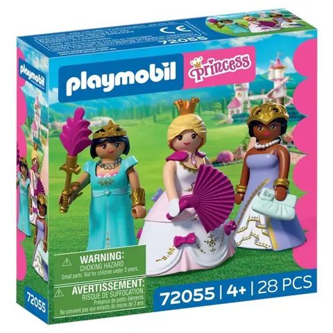 Playmobil 72055 Trio de princesses Les Princesses 28 pièces Dès 4 ans