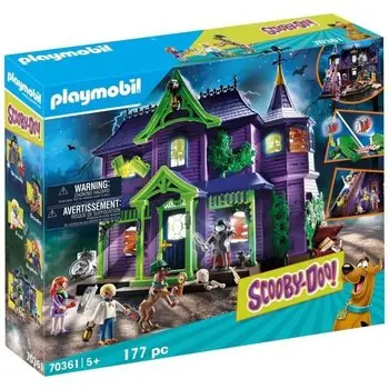 PLAYMOBIL 70361 - SCOOBY-DOO! Histoires dans le Manoir Hanté