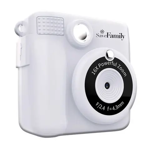Appareil Photo Instantané Save Family SaveFamilyCam Print Blanc