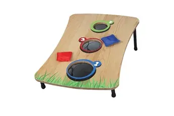 Jeux d'adresse du "lancer de sac" repliable en bois -  -
