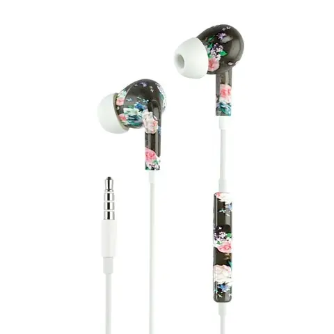 Music Sound AUINEARMSFAN222 - Écouteurs intra-auriculaires filaires enfants avec micro jack 35 mm (motifs Fantasy)