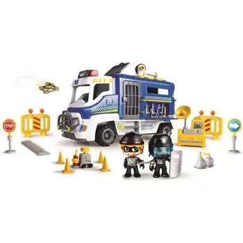 Pinypon Action - Le fourgon de police - 2 figurines incluses