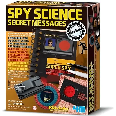 Kit despionnage - Spy Gear - Message secret - Pour enfant de 8 ans et plus