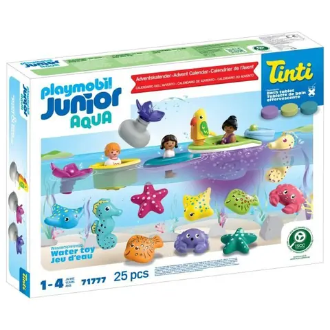 Playmobil 71777 Calendrier de lavent Junior JUNIOR & Tinti 31 pièces Dès 4 ans