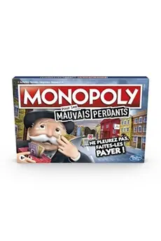 Jeu de société Hasbro Monopoly pour les mauvais perdants