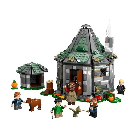 LEGO Harry Potter 76428 La cabane de Hagrid : une visite inattendue Cadeaux Jouets Objets de collection 8+