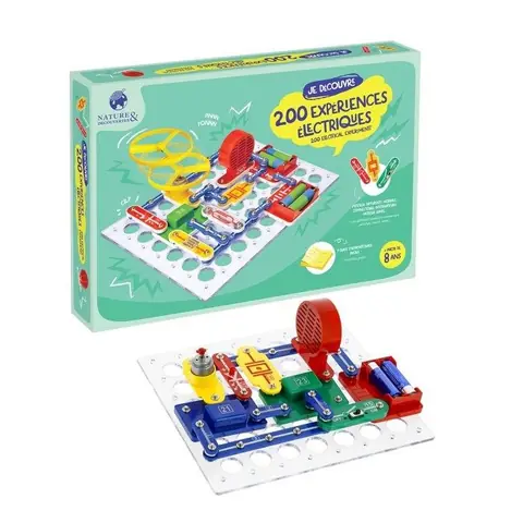 Expérimentations - Nature & Découvertes : Circuit dexpériences électriques