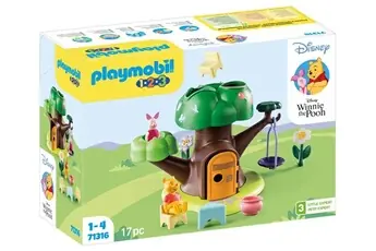 1.2.3 Disney 71316 Winnie l'ourson et Porcinet avec cabane