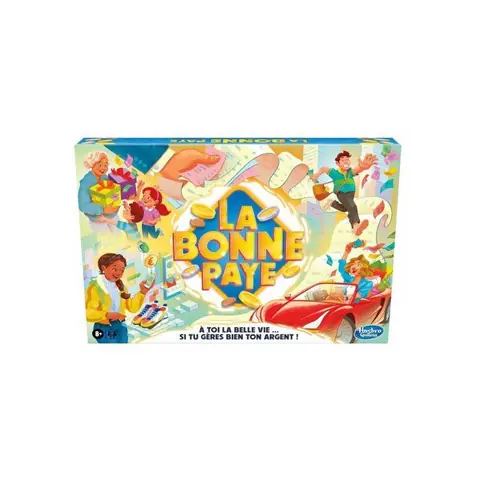La Bonne Paye Nouvelle Edition 2-6 joueurs plateau version FR - Jeu de societe original Familial - Set Nouveaute et Carte