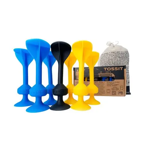 Jeu d'adresse Gigamic Tossit Bleu et Jaune