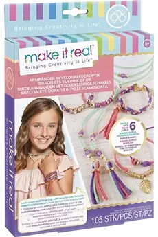 Création perle et bijou Make It Real Bracelets Suédine et Or