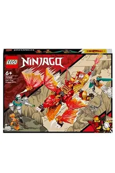 LEGO® 71762 NINJAGO L’Évolution Dragon De Feu De Kai, Set avec Figurines Guerriers Serpents avec bannière à collectionner
