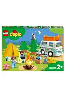 LEGO® 10946 DUPLO® Town Aventures en camping-car en famille Jouet Enfant 2+ ans, Set éducatif