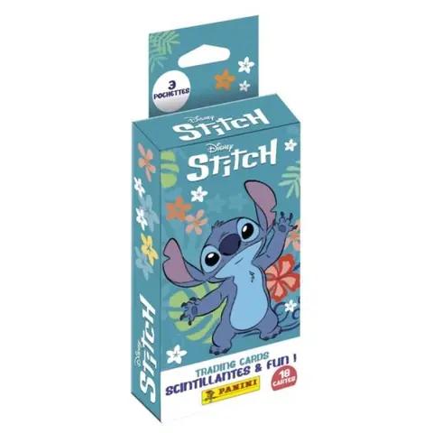 Carte à collectionner - PANINI - Stitch TC - Blister 3 pochettes - Pour enfants - Mixte