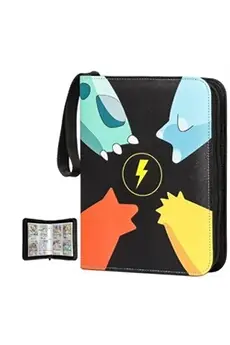 Albums de rangement de cartes Pokémon pour enfant cadeau cahier de collection, peut contenir 400 psc - E style