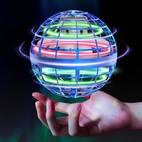Jouet - Balle Volante - Spinner Boomerang - Lumières LED - Intérieur