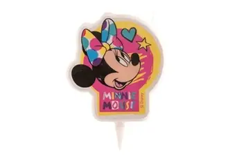 - Bougie d'Anniversaire 2d Minnie Mouse, multicolore (1)