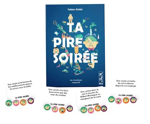 Jeu d'ambiance Gigamic Ta Pire Soirée