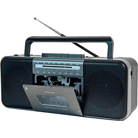 Lecteur de Cassette enregistreur de Cassette Enregistrement Radio AM/FM/SW sur Cassette/USB convertisseur de Cassette en MP3