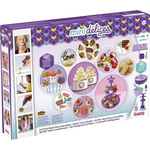 LANSAY - MINI DÉLICES® - Coffret Multi-Gourmandises - Atelier de Cuisine Créative - Dès 8 ans
