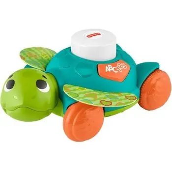 Fisher-Price - Linkimals Manu la tortue - Jouet d'éveil - Dès 9 mois