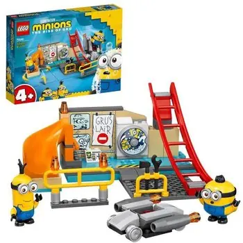 LEGO® 75546 Minions dans le laboratoire de Gru avec les figurines d'Otto et Kevin pour Filles et Garçons de 4 ans et plus