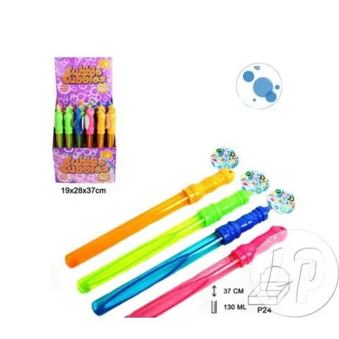 Bâton à bulles de savon - APTAFÊTES - 37cm - Extérieur - Enfant - Mixte