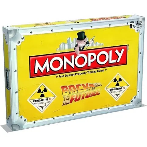 Jeu de société - MONOPOLY - Retour vers le futur - Multicolore - 2 joueurs ou plus - 60 min de jeu