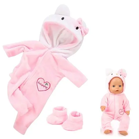 Vêtements De Poupée Poupée Accessoires pour Poupées Vêtements De Poupée 14-18 Taille 35-45 Cm pour Poupées-poupée Non Incluse