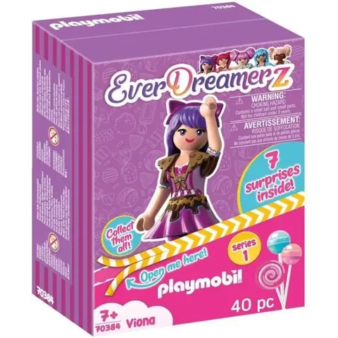 PLAYMOBIL - Everdreamerz - Viona - Figurine avec accessoires pour enfant de 7 ans et plus