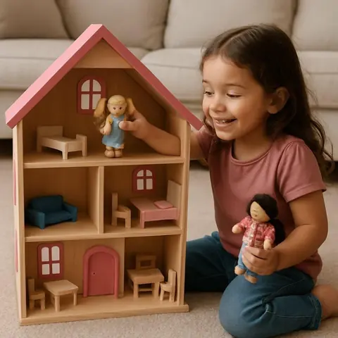Choisir la maison de poupée idéale pour un jeu créatif prolongé