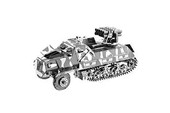 Puzzle 3D Lance roquettes modèle DIY assemblage métal voiture