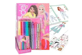 Dessin et coloriage enfant Album à colorier avec set crayons