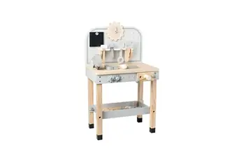Etabli en Bois 45 cm pour Bricoler avec Outils Accessoire Marron