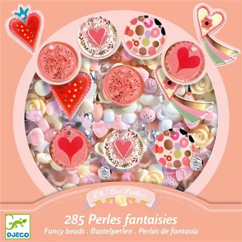 Création perle et bijou Djeco Cœurs