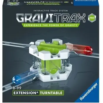 GraviTrax PRO Bloc d'action Turntable - Jeu de construction STEM - Circuit de billes créatif - Ravensburger- dès 8 ans