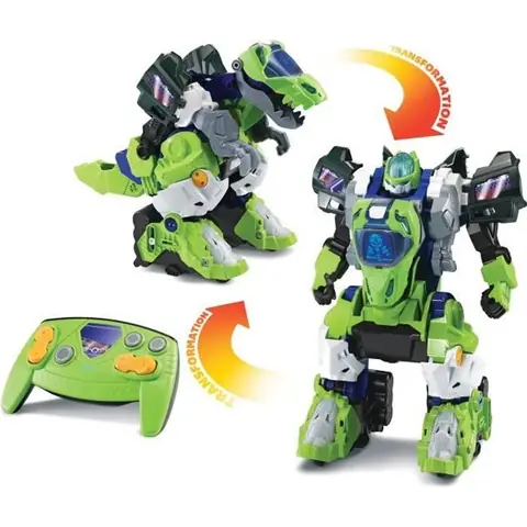 Robot radiocommandé - VTECH - Switch & Go Dinos - Furio méga T-Rex - Multicolore