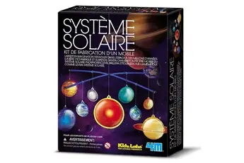 Coffret découverte de la science - Système solaire - Kit de fabrication mobile