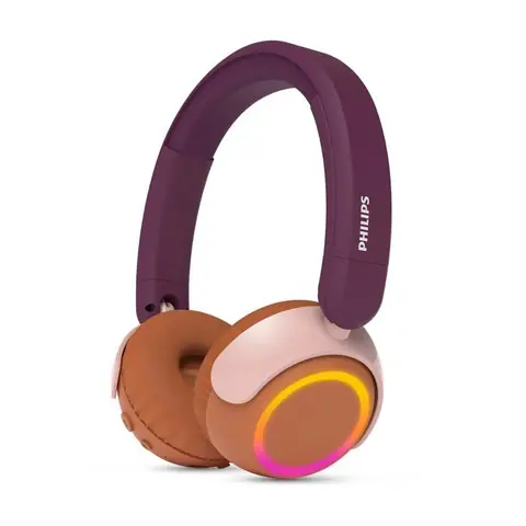 Casque Enfant - Philips - 4200 Series - Volume Limité - Partage Audio - Violet Magenta