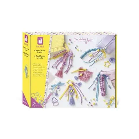 Jeu créatif Janod 6 Bijoux de sacs à créer