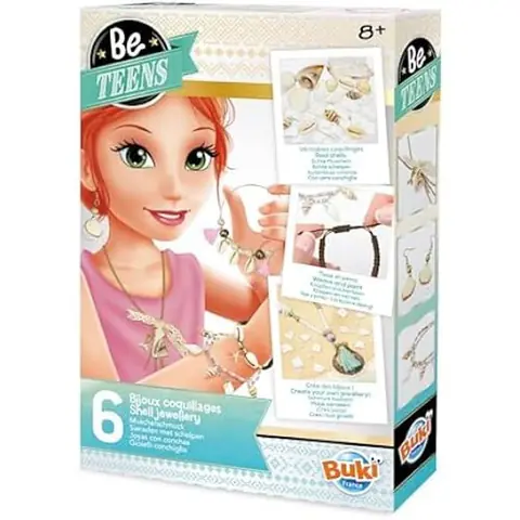 Bijoux - Buki - BE122 - 6 bijoux coquillages - Multicolore - À partir de 8 ans