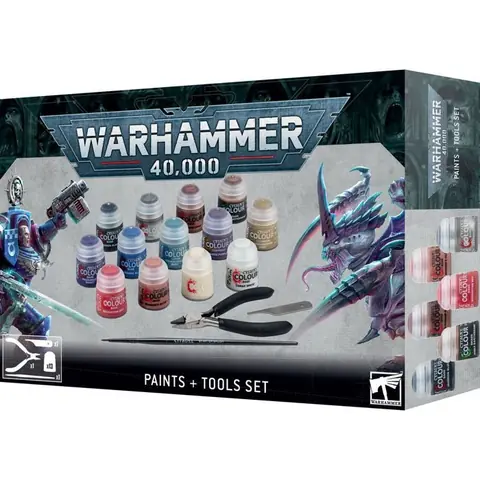 Figurine - GAMES WORKSHOP - Warhammer 40k - Outils Citadel - Peintures Citadel - 12 ans et plus