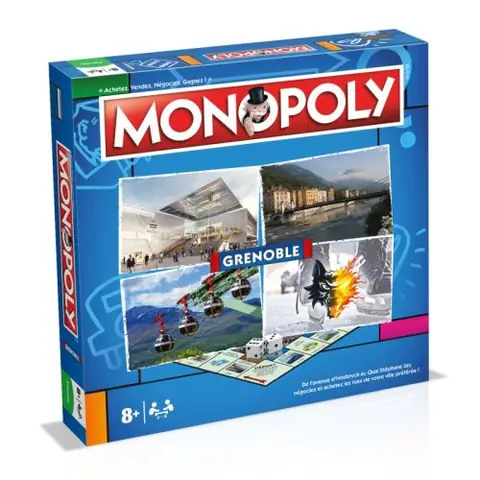 MONOPOLY Grenoble - Jeu de societé - Version française