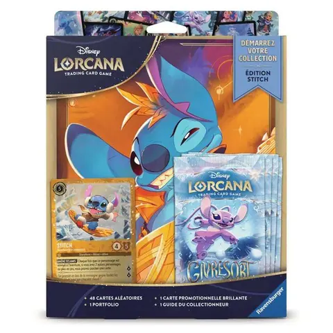 Coffret Demarrez Votre Collection Stitch  Disney Lorcana  Chapitre 12-Accessoire cartes
